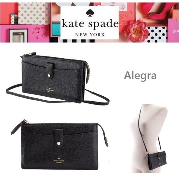 kate spade Handbags - SALE🎉Kate spade black “Alegra” crossbody